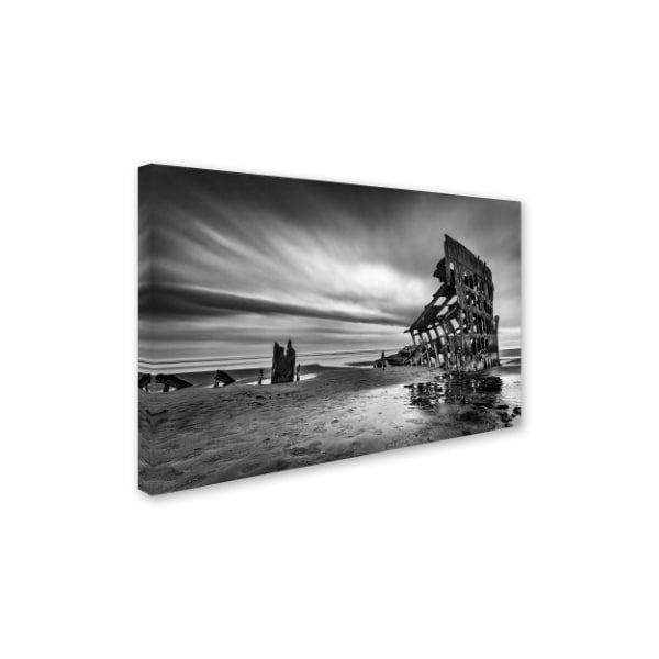 Lydia Jacobs 'The Wreck Of The Peter Iredale' Canvas Art,30x47